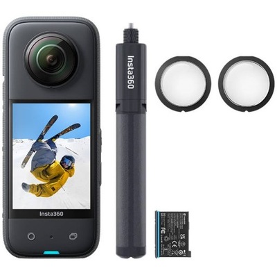 Insta360 X3 All-Purpose Kit – zestaw, kamera 360°