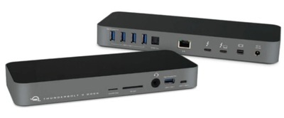 OWC OWCTB3DK14PSGG stacja dokująca Przewodowa Thunderbolt 3 Szary