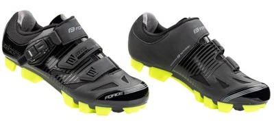 FORCE TURBO BUTY ROWEROWE MTB KLAMRA PASKI SPD KOMPOZYT ROZ. 41