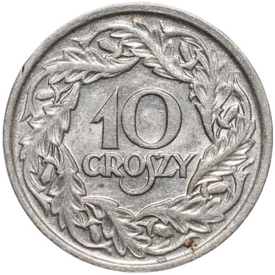 10 gr groszy 1923 Ni nikiel