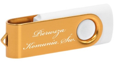 Pendrive twister 4GB usb2.0 Pamiątka I Komunii Św