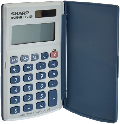 Kalkulator kieszonkowy SHARP BATERIA SŁONECZNA