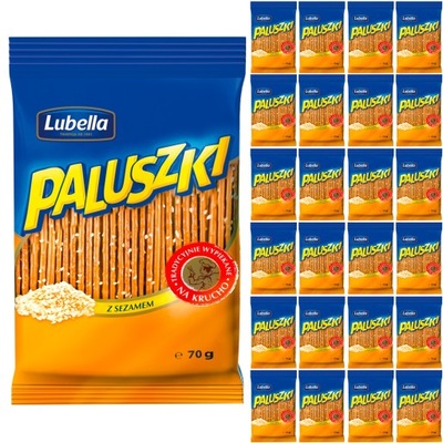 Paluszki z sezamem Lubella 25x70g