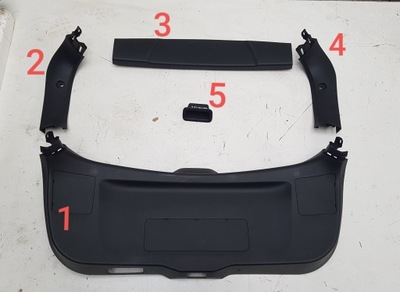 Обивка крышки багажника задняя mazda cx3 фото №1