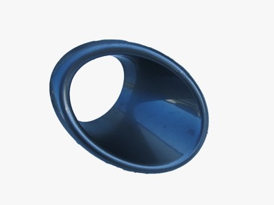 Решётка рамка левая бампера перед peugeot 206 plus фото №1