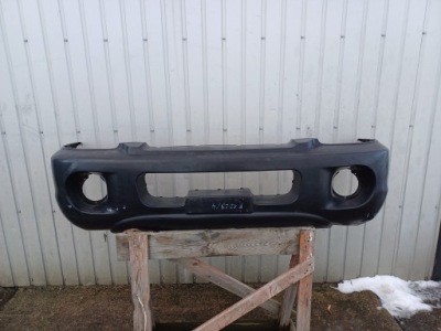 Hyundai santa fe 1 i 01- бампер перед передний фото №1