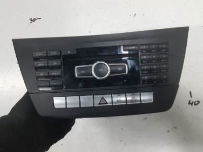 Mercedes c klasa w204 lift радио навигация фото №1