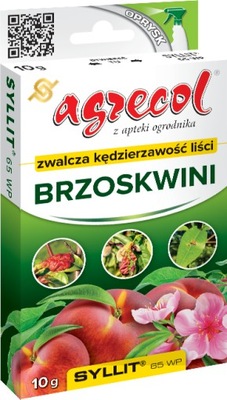 ŚRODEK ZWALCZA KĘDZIERZAWOŚĆ BRZOSKWINI PARCH JABŁONI SYLLIT 65 WP 10G