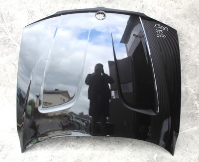 Капот крышка bmw x3 e83 475 black sapphire фото №1