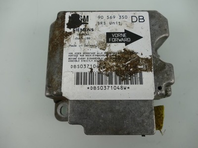 Opel vectra b модуль подушек воздушных подушка безопасности фото №1