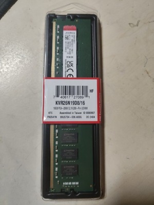 Pamięć RAM Kingston DDR4 16GB 2666MHz 1x16GB