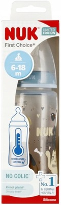 NUK butelka bidon First Choice+ 6-18m M 300ml wskaźnik temperatury