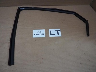 Прокладка стекло дверь левый задняя kia ceed ii hb фото №1