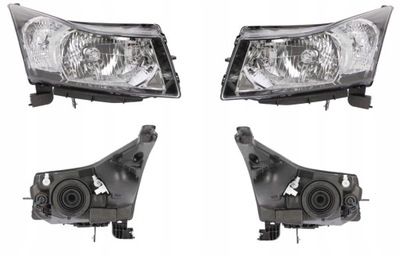 Фара лампа chevrolet cruze j300 09- l+p tyc фото №1