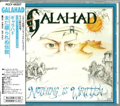 Galahad - Nothing Is Written+1 JAPAN.OBI Pendragon