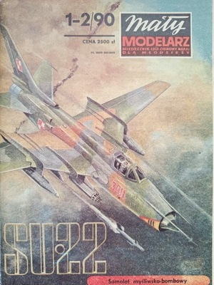 Mały Modelarz 1-2/1990 samolot SU-22