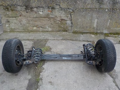 Renault kangoo 08- балка подвеска задняя задняя фото №1