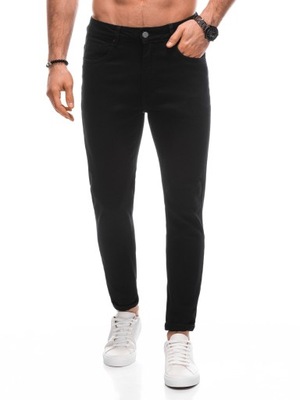 Spodnie męskie jeansowe 1454P czarne 30