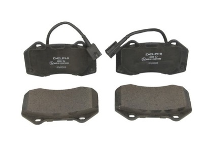 Тормозные колодки тормозные delphi lp2280 фото №1
