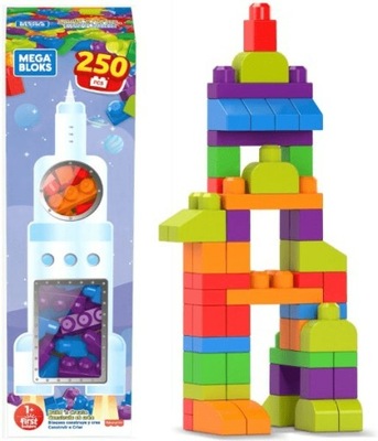 MEGA BLOKS klocki 250 elementów