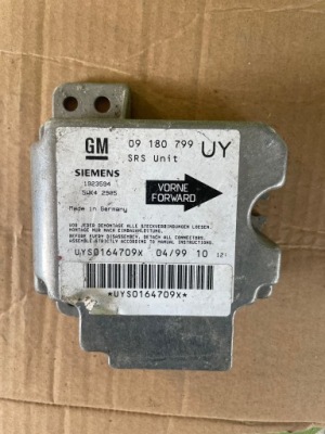 Датчик датчик подушка безопасности opel оригинальный номер 09180799uy фото №1