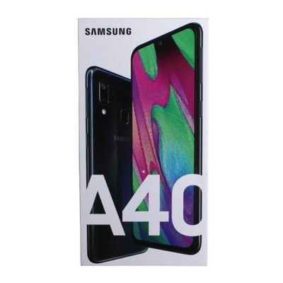 Samsung Galaxy a40 back FULL BOX