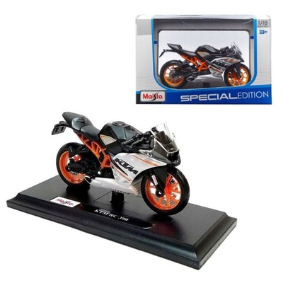 KTM RC 390 model motocykla skala 1:18 Maisto