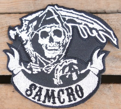 Sons of Anarchy - Samcro SOA Naszywka Haftowana Pa