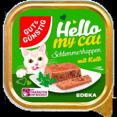 G&G Karma dla Kota z Cielęciną 100 g Edeka