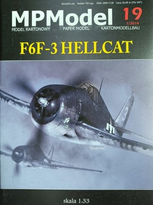 MPModel 19 samolot F6F-3 HELLCAT