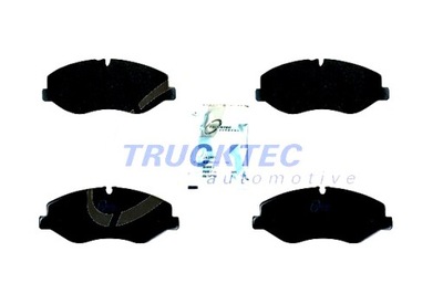 TRUCKTEC КОЛОДКИ ГАЛЬМІВНІ MERCEDES