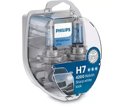 ЛАМПОЧКИ АВТОМОБИЛЬНЫЙ PHILIPS H7 55W 12972WVUSM 2 ШТУКИ