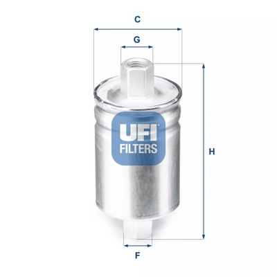 UFI 31.750.00 ФИЛЬТР ТОПЛИВА