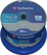 Verbatim BDR 25 GB 6x 50 sztuk (43838)