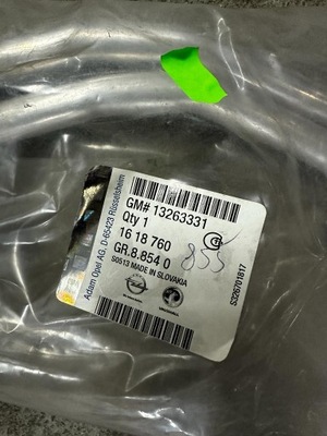 Трубы отопителя insignia оригинальный номер 13263331 фото №1