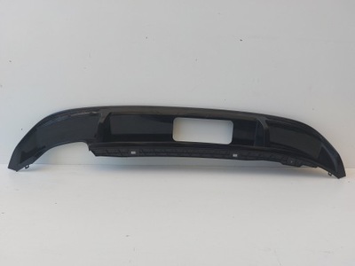 Vw golf vii 5g kombi r-line накладка бампера задня фото №1