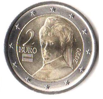 2 euro obiegowe Austria 2023