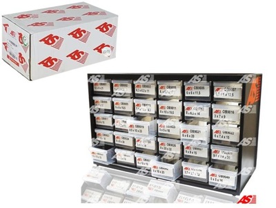 Щетка угольная, генератор as-pl zs0006 фото №1