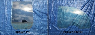 Chevrolet trailblazer 2001 скло двері права фото №1