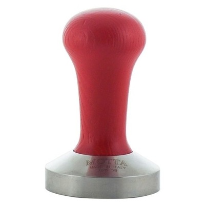 Tamper Motta czerwony 58 mm Płaski