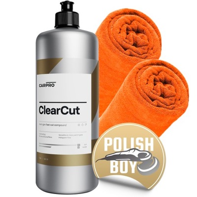 Pasta polerska mocno tnąca CarPro Clearcut 1L