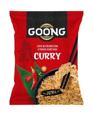 Goong Zupa Błyskawiczna o smaku kurczaka curry 65g