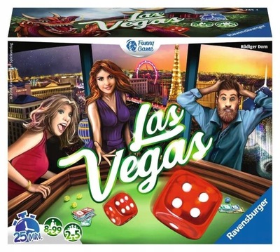 Ravensburger Las Vegas Planszowa Gra NA WIECZÓR!