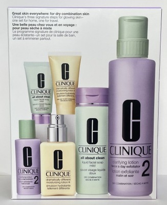 Clinique Great Skin Everywhere zestaw mydło tonik