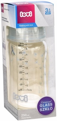 Lovi Diamond Botanic butelka szklana 3m+ 250 ml