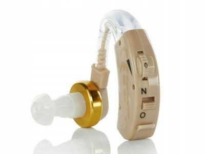Aparat słuchowy zauszny wzmacniacz dźwięku słuchu pomoc dla słabosłyszących