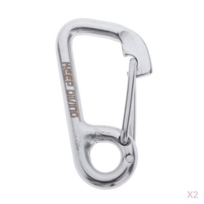 2 Premium 100 kg / 220lbs Carabiner