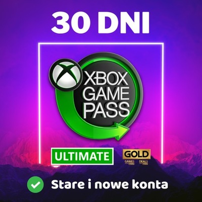XBOX GAME PASS ULTIMATE 30 DNI KLUCZ STARE KONTA