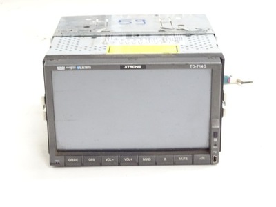 Opel meriva a радіо дисплей xtrons td-714g фото №1