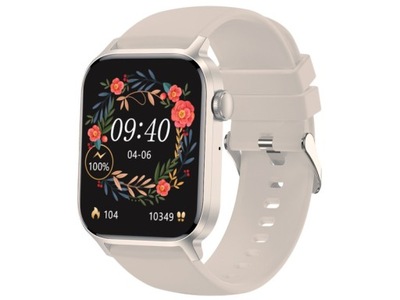 Smartwatch KIANO Watch GO Beżowy